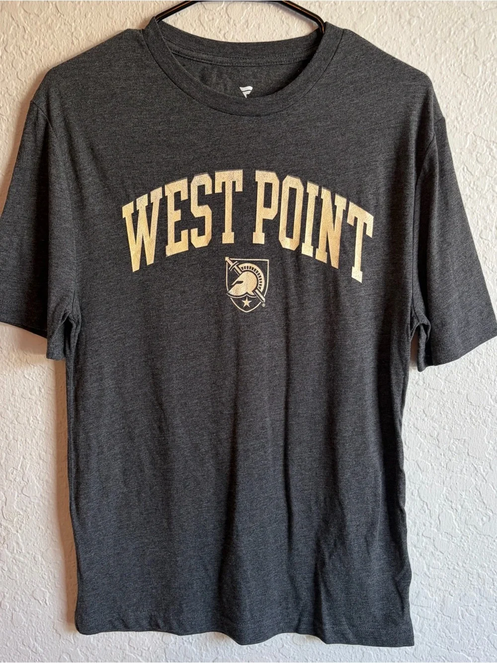 Army Black Knights West Point Fanatics Charcoal T-Shirt - Men’s Small NWOT